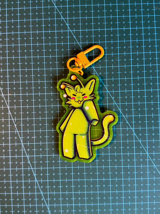 Gnarp noob keychain