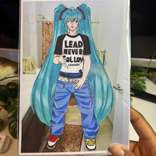 Häuptling Miku Druck