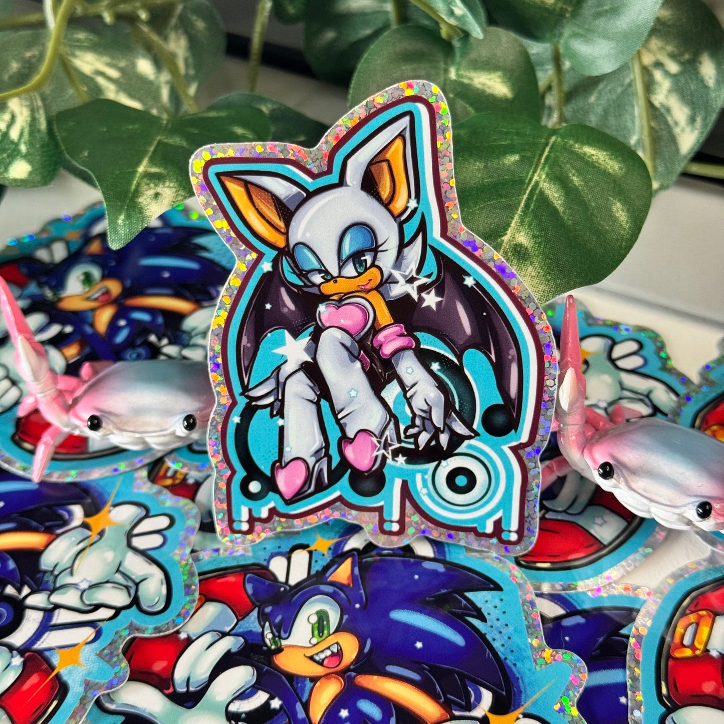 Rouge der Fledermaus-Aufkleber