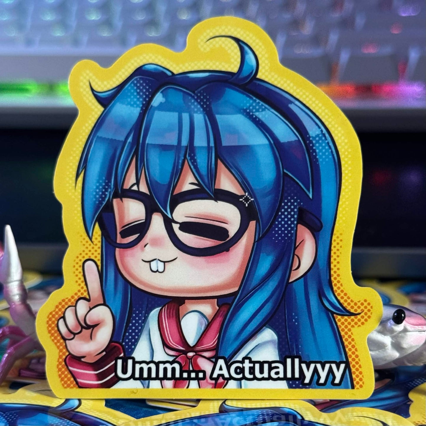 Konata meme Pin