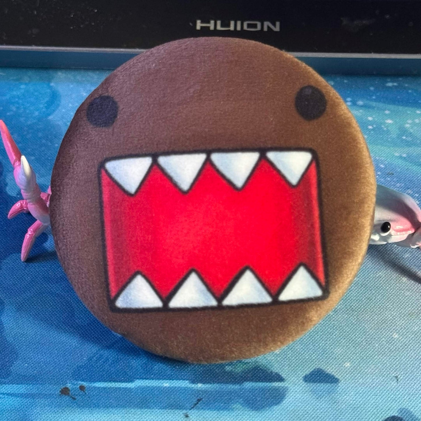Fluffy Domo Pin