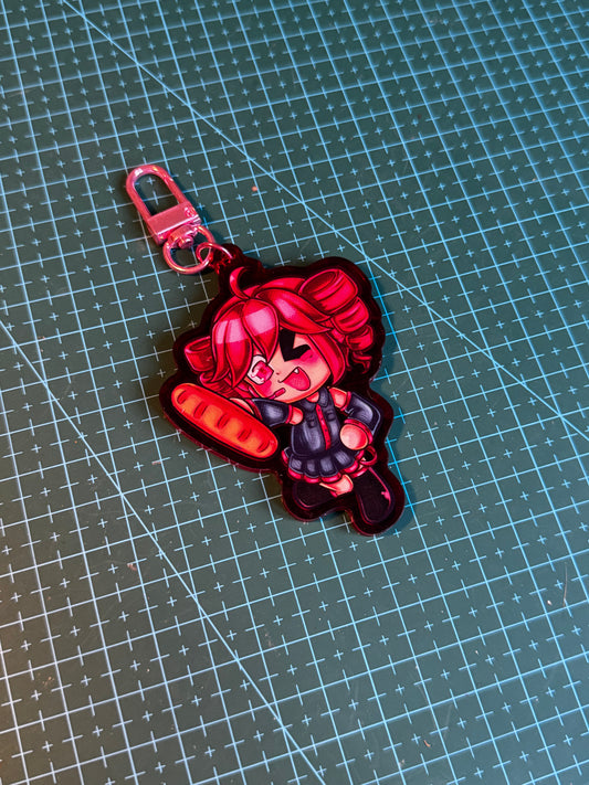 Teto kasane keychain