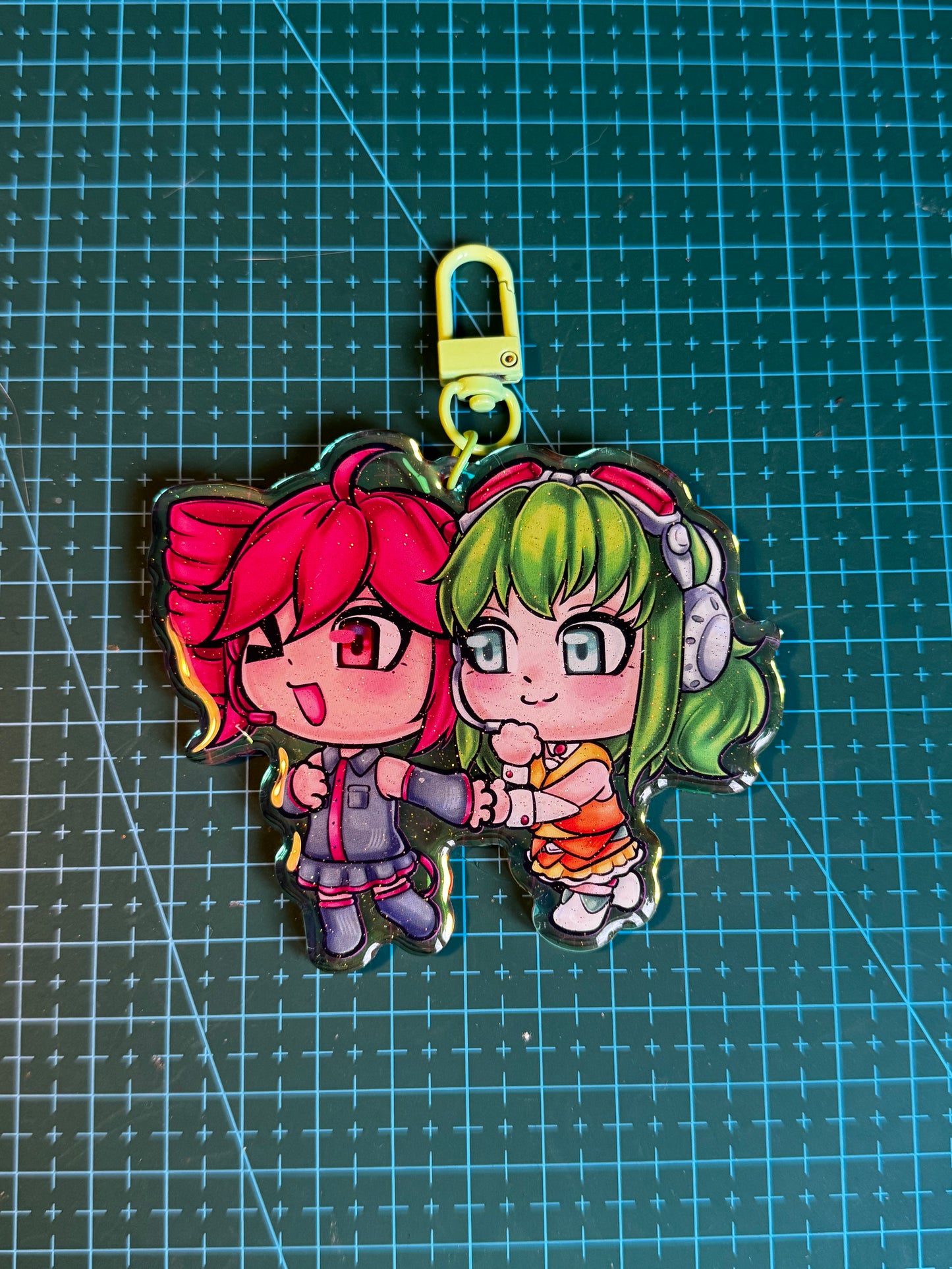 Gumi und Teto Schlüsselanhänger