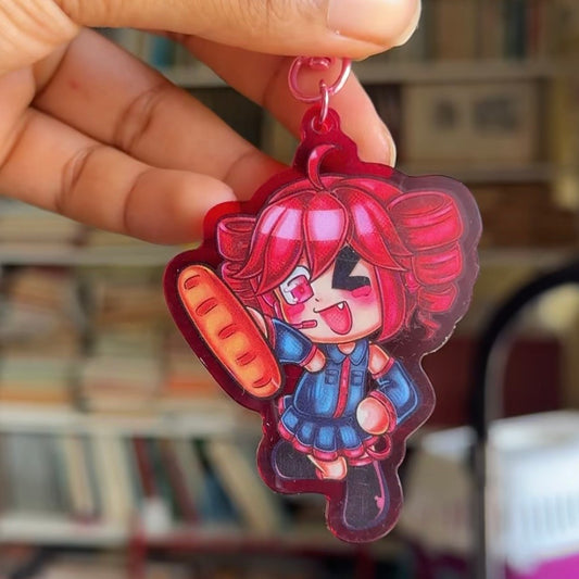 Teto kasane keychain