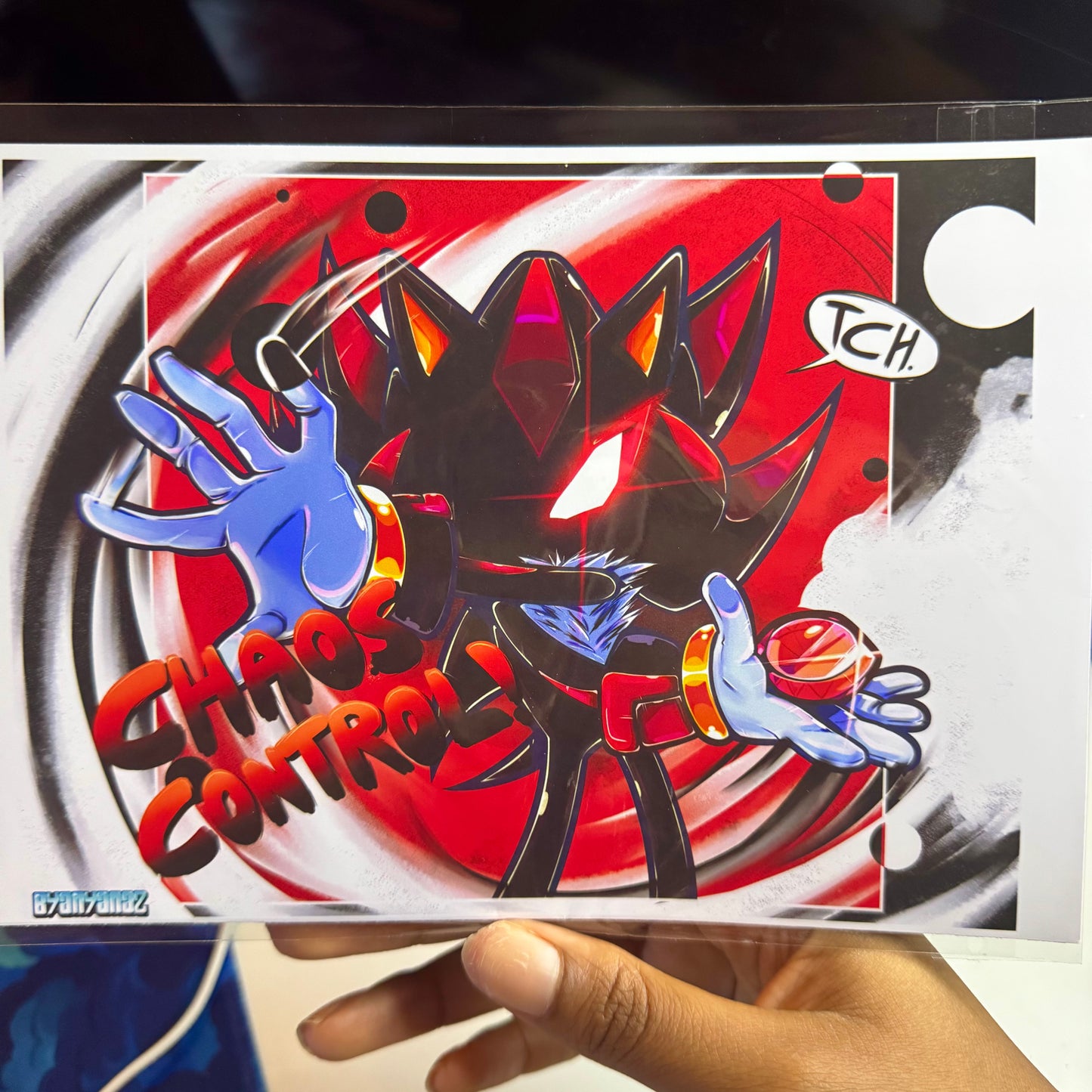 Tch. chaos control! | Shadow