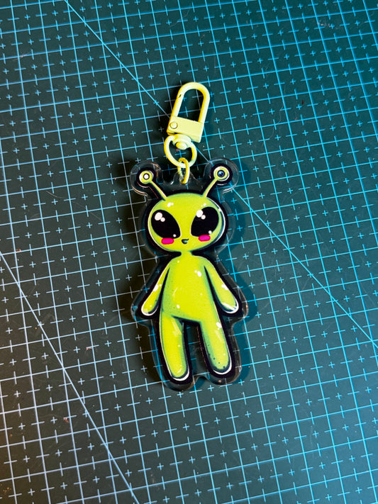 Alien keychain