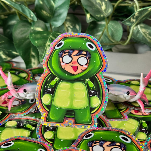 Son Goku turtle sticker