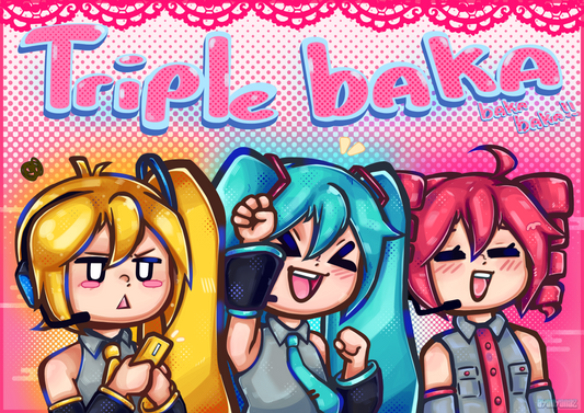 Dreifach Baka! Drucken