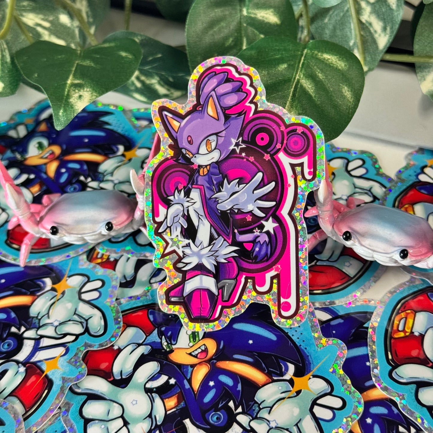 Blaze, der Katzenaufkleber