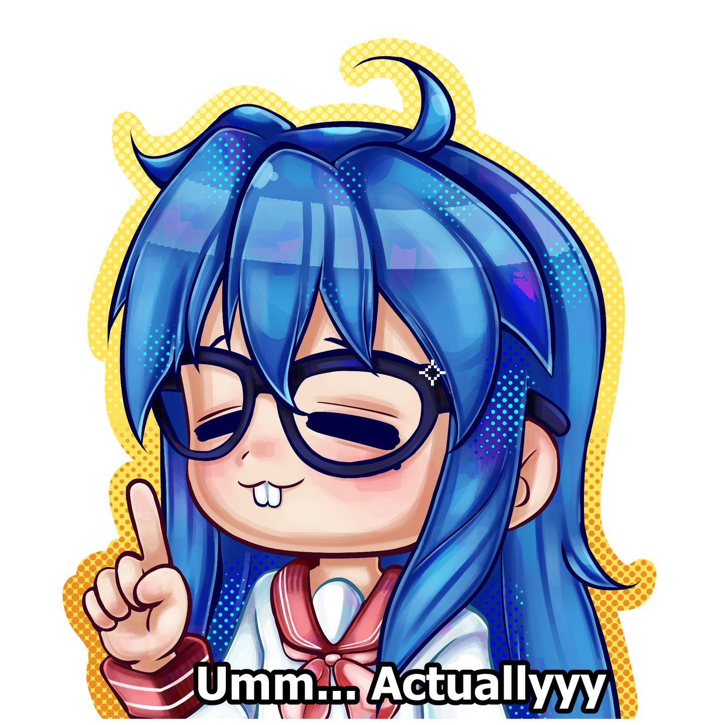 Konata meme Sticker