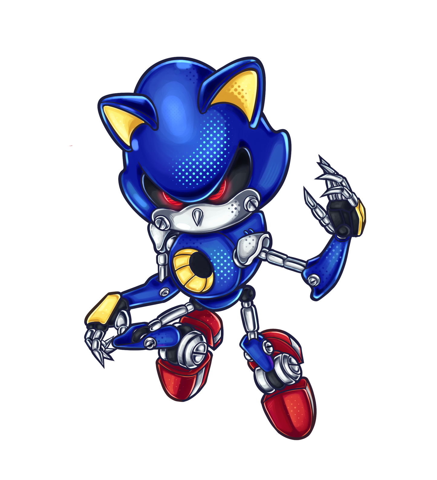 Metal Sonic sticker