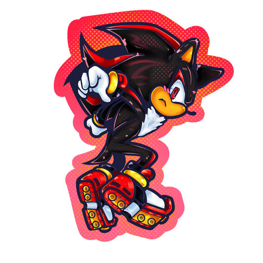 Shadow the Hedgehog sticker