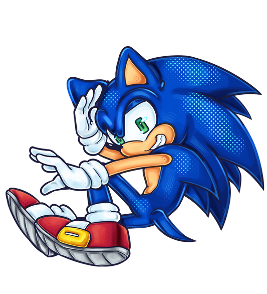 Sonic the Hedgehog sticker