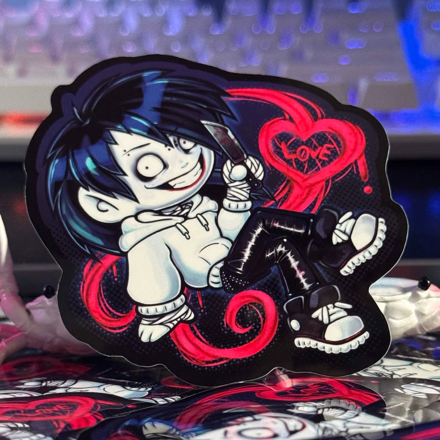 Jeff the killer Sticker