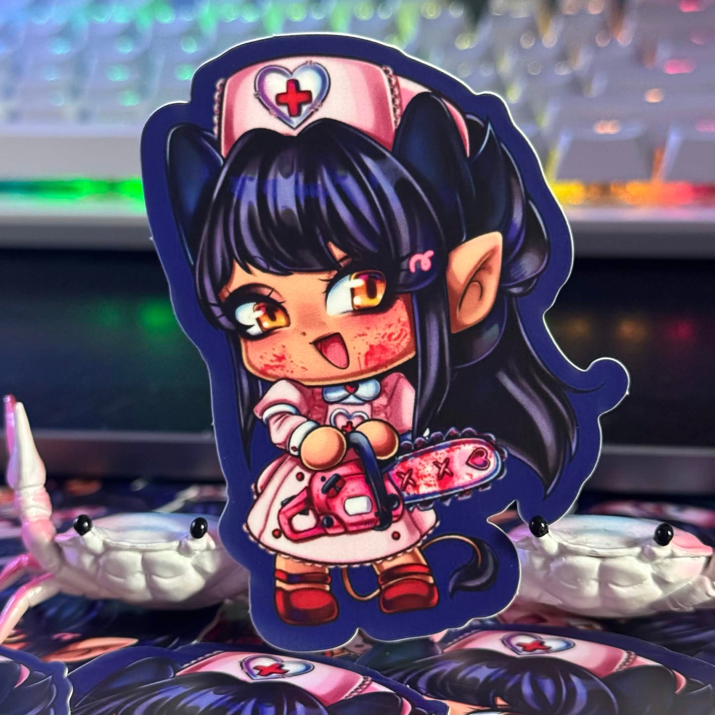 Nurse Kakie sticker