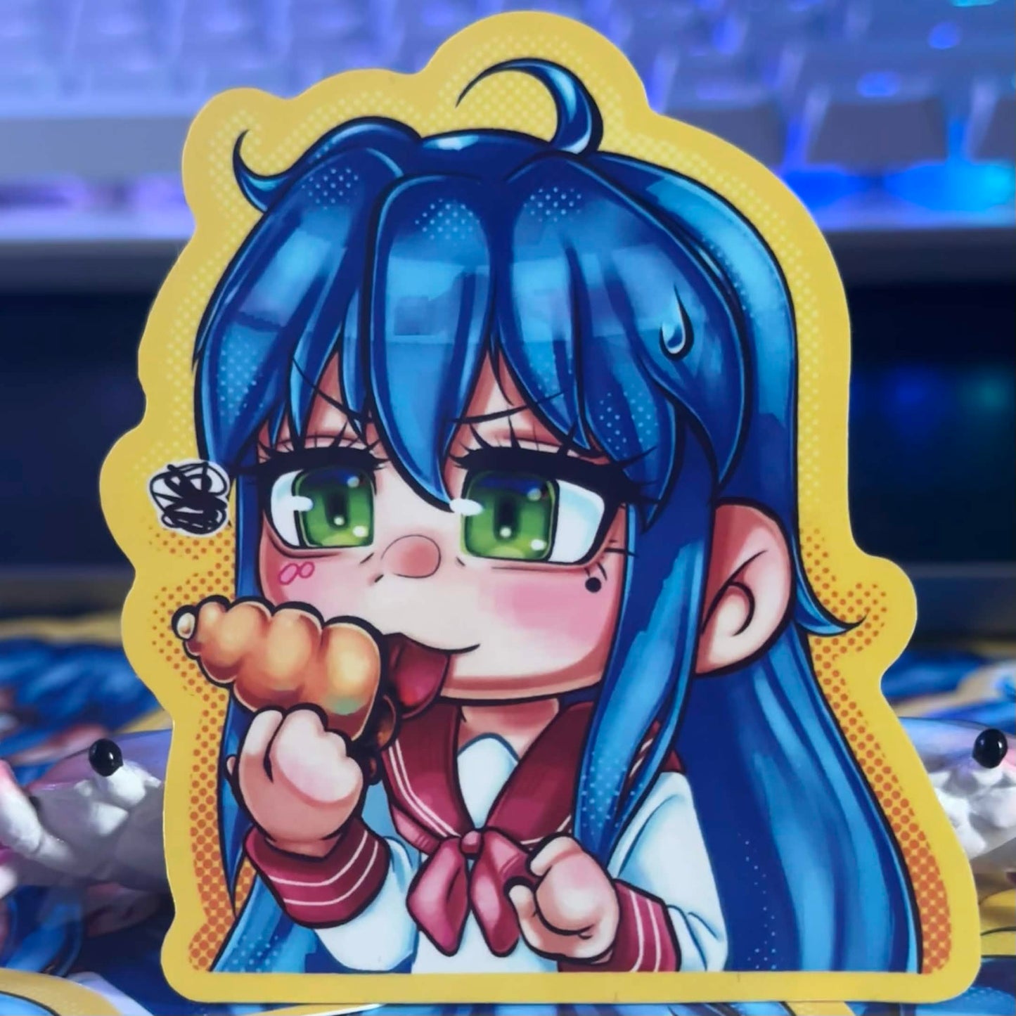 Konata Choco Pin