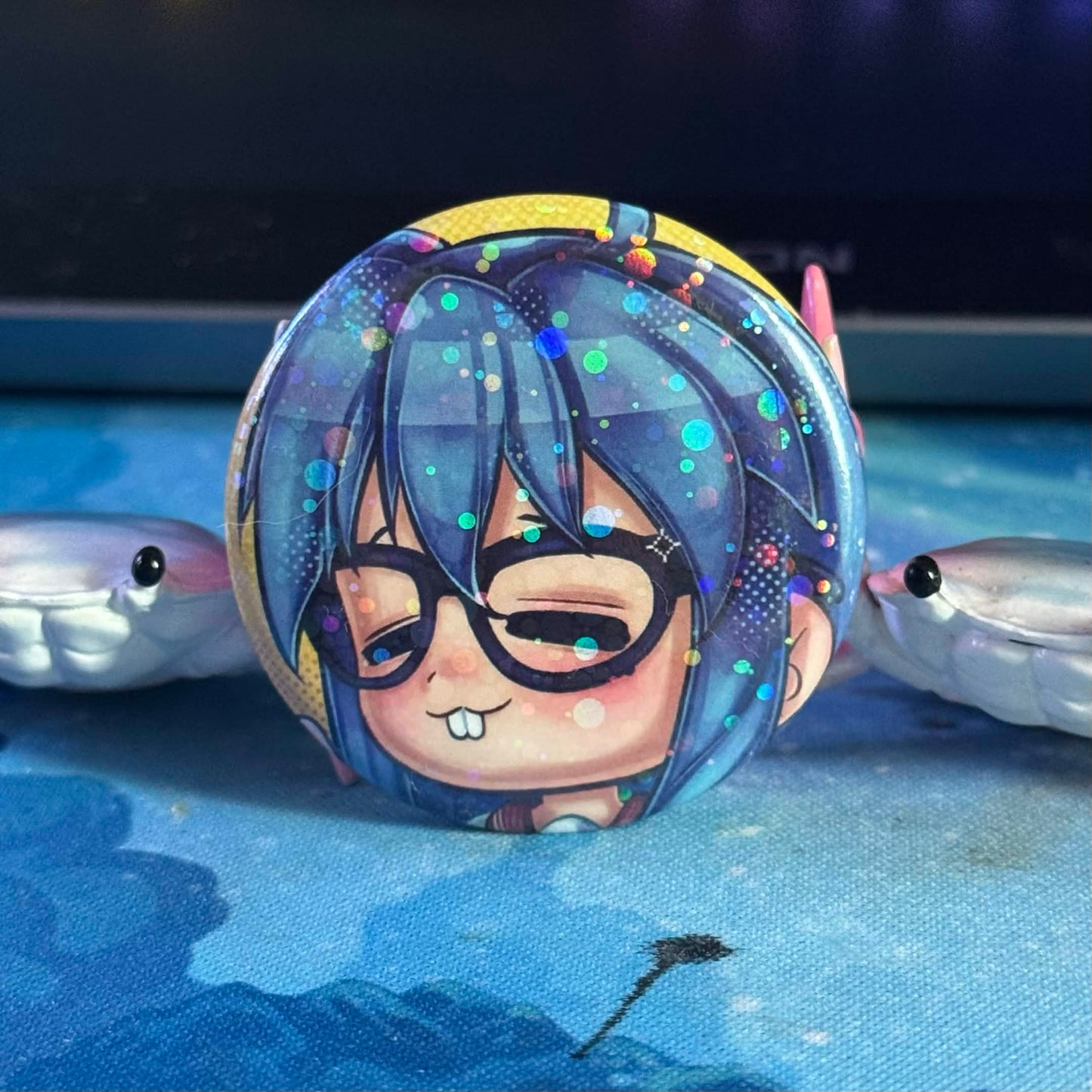 Konata meme Pin