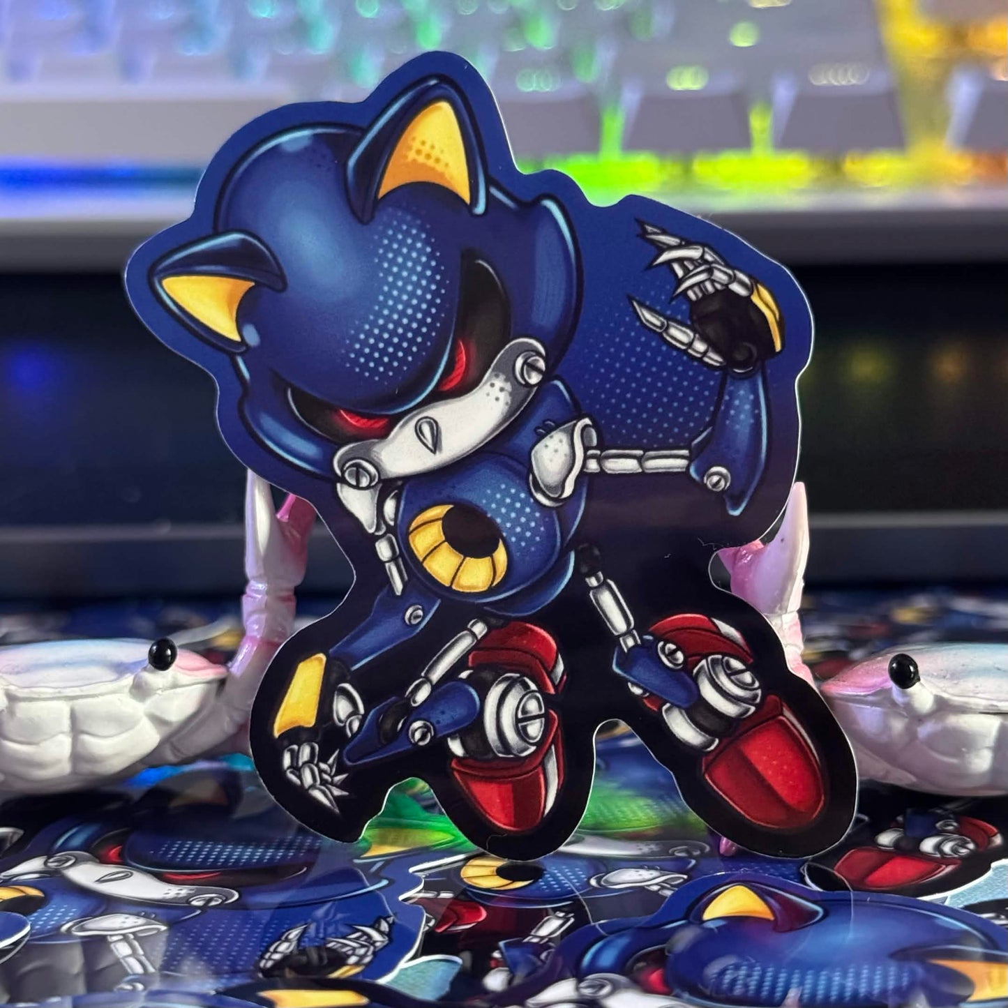 Metal Sonic sticker